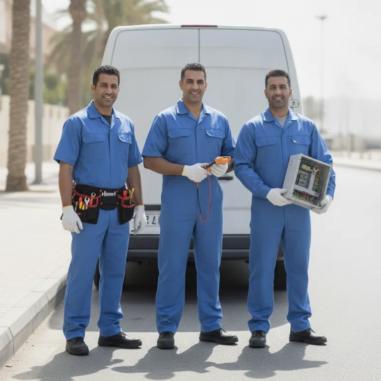 استبدال لوحة كهرباء فريق في مردف